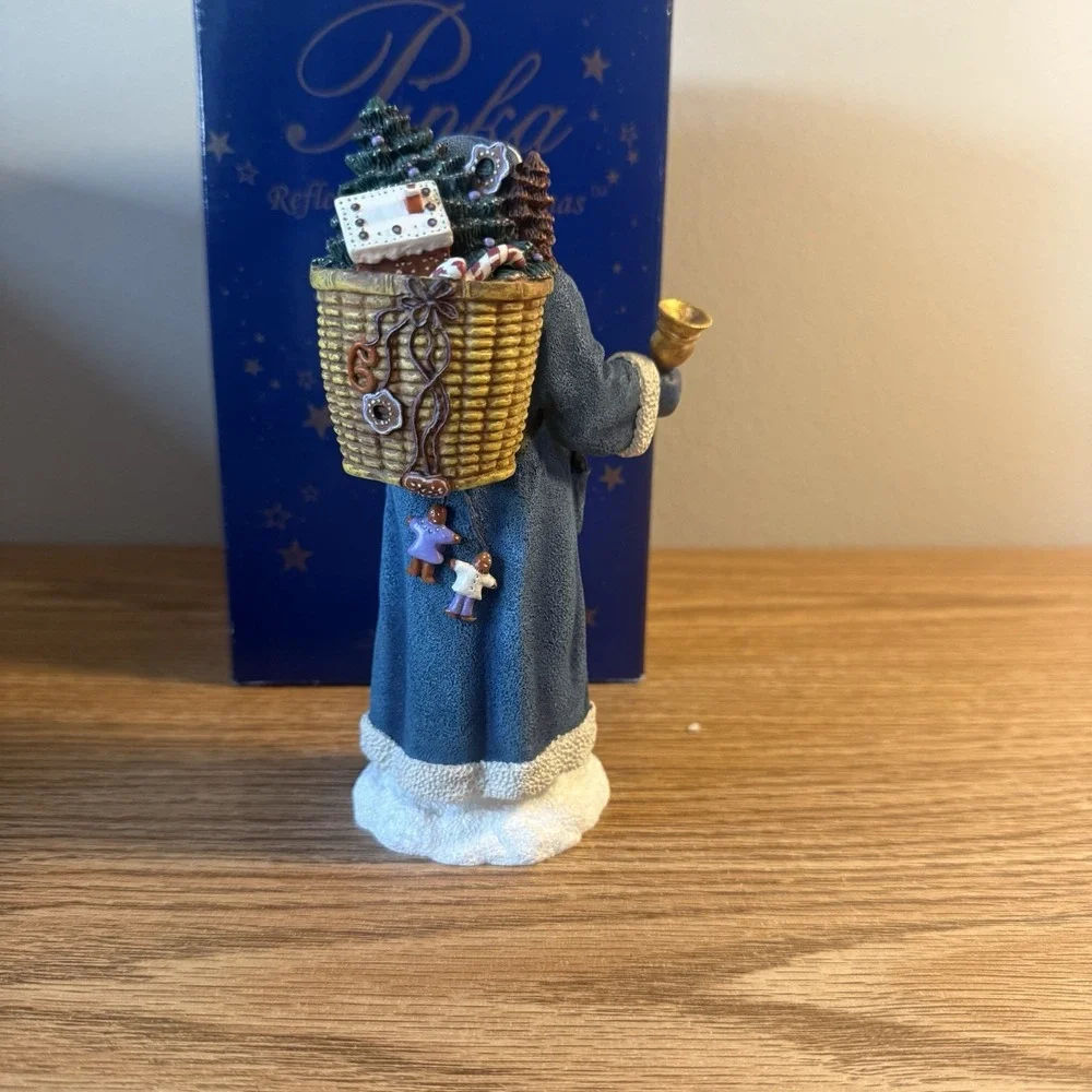 Pipka Figurine & Box Gingerbread‎ Santa 6.5
